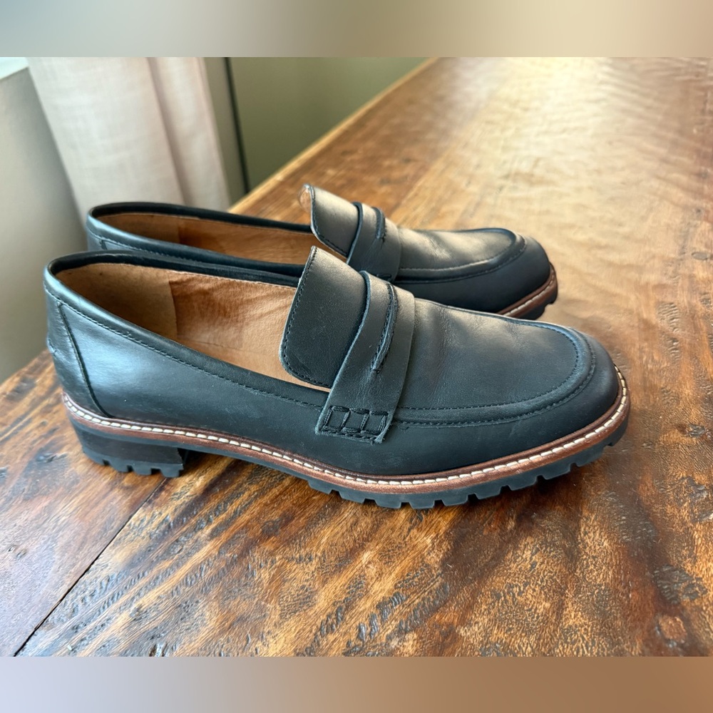 The Corinne lug sole loafer (women’s)